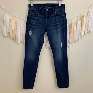 KUT FROM THE KLOTH Distressed Ankle Skinny Jeans